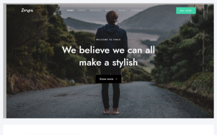 Zorpa - Creative Multipurpose HTML5 Website Template